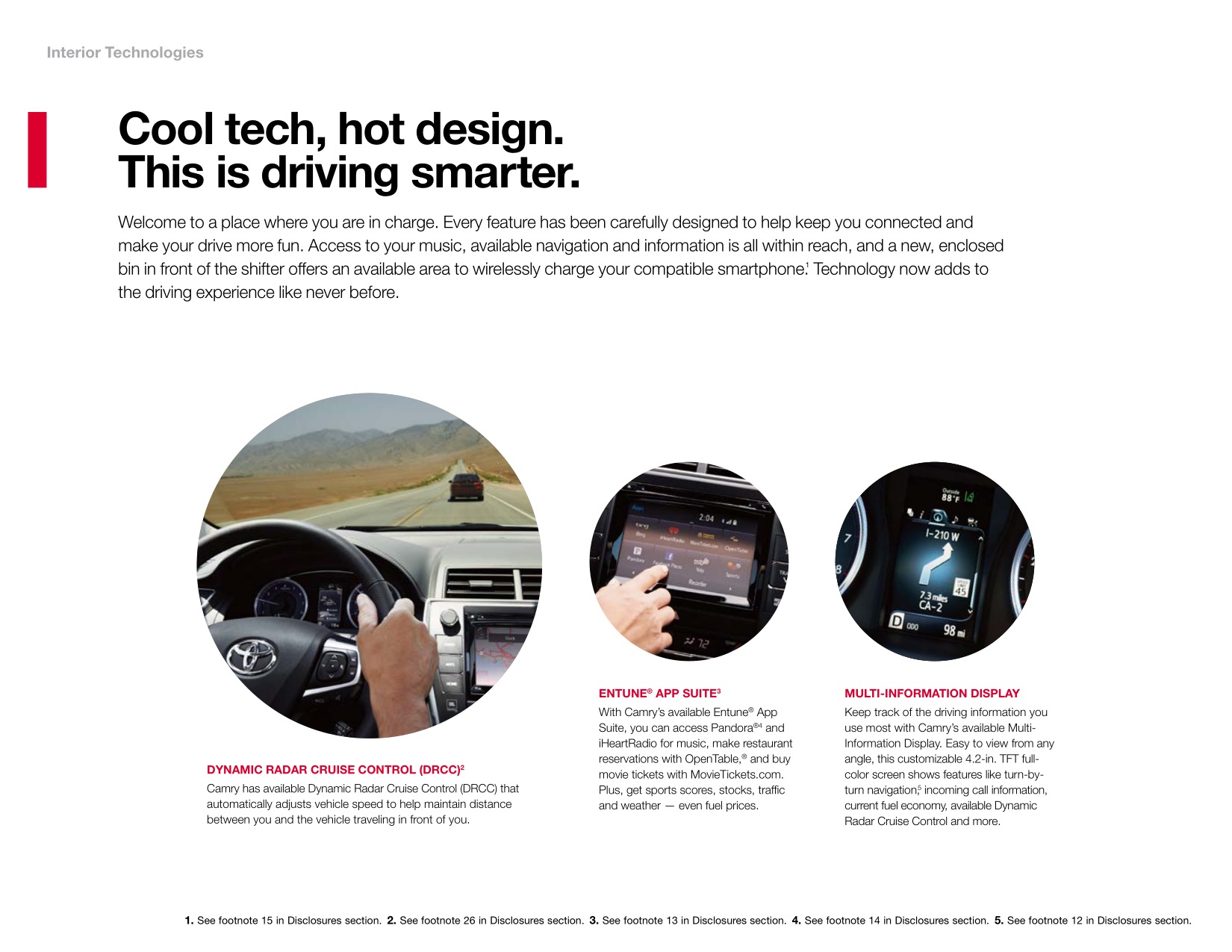 2015 Toyota Camry Brochure Page 17